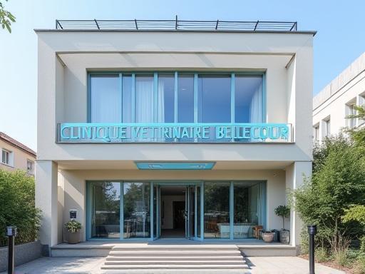 Façade de la Clinique Vétérinaire Bellecour à Lyon