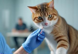 Vaccination d’un chat